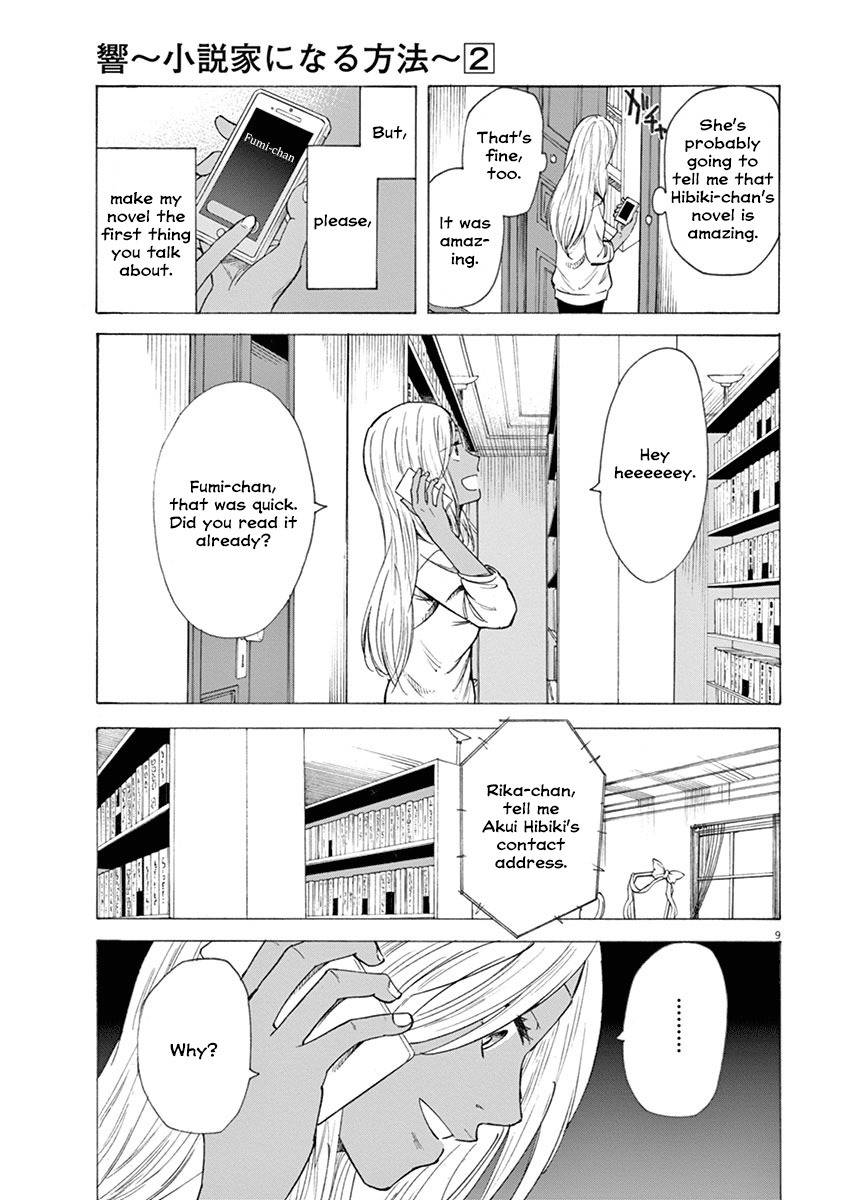 Hibiki - Shousetsuka ni Naru Houhou Chapter 15 page 9 - Chapter 15: An editor