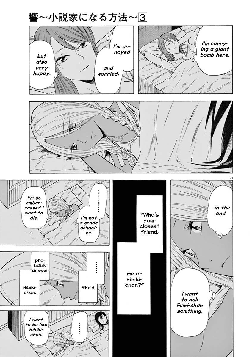 Hibiki - Shousetsuka ni Naru Houhou Chapter 17 page 27 - Chapter 17: Review session