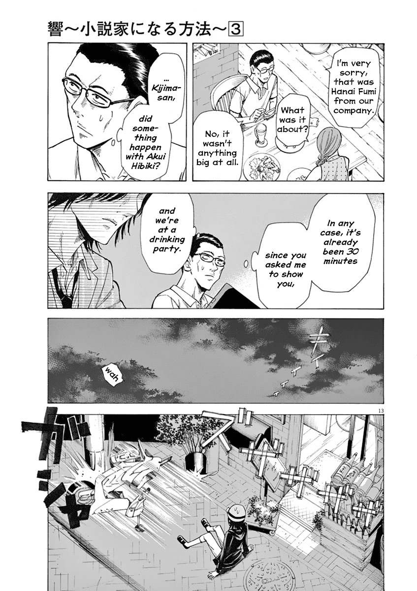 Hibiki - Shousetsuka ni Naru Houhou Chapter 18 page 13 - Chapter 18: Departure