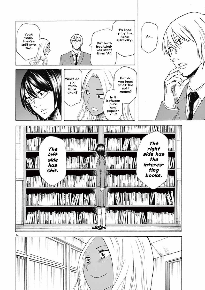 Hibiki - Shousetsuka ni Naru Houhou Chapter 2 page 14 - Chapter 2: Right and left