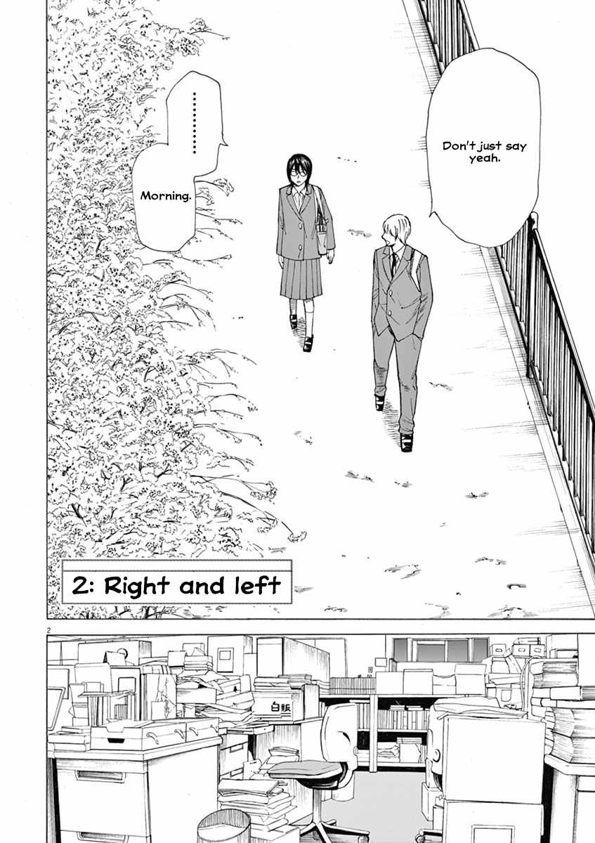Hibiki - Shousetsuka ni Naru Houhou Chapter 2 page 2 - Chapter 2: Right and left