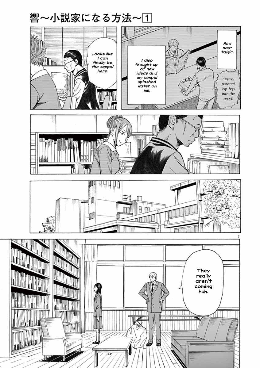 Hibiki - Shousetsuka ni Naru Houhou Chapter 2 page 7 - Chapter 2: Right and left
