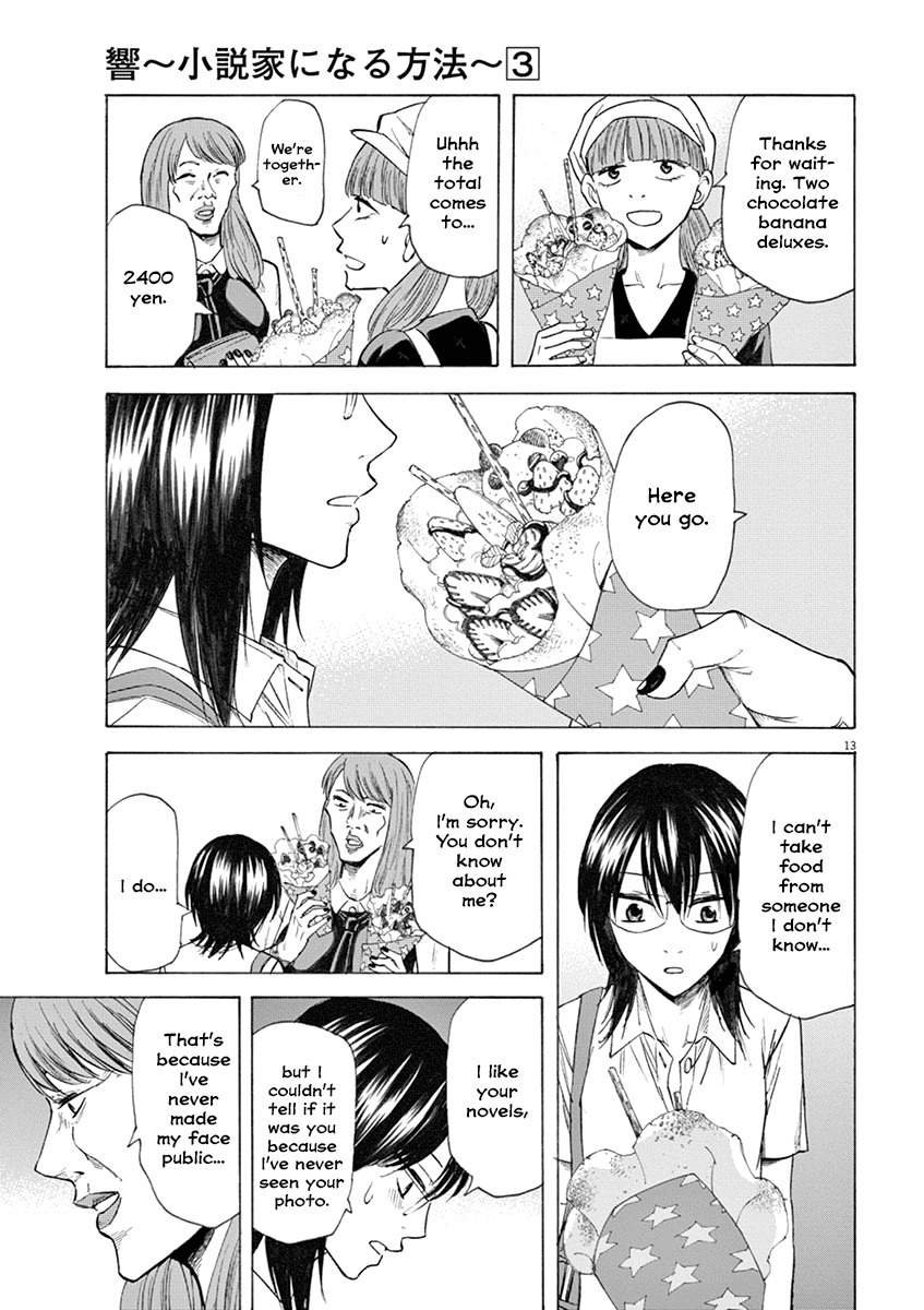 Hibiki - Shousetsuka ni Naru Houhou Chapter 20 page 13 - Chapter 20: Nice to Meet You