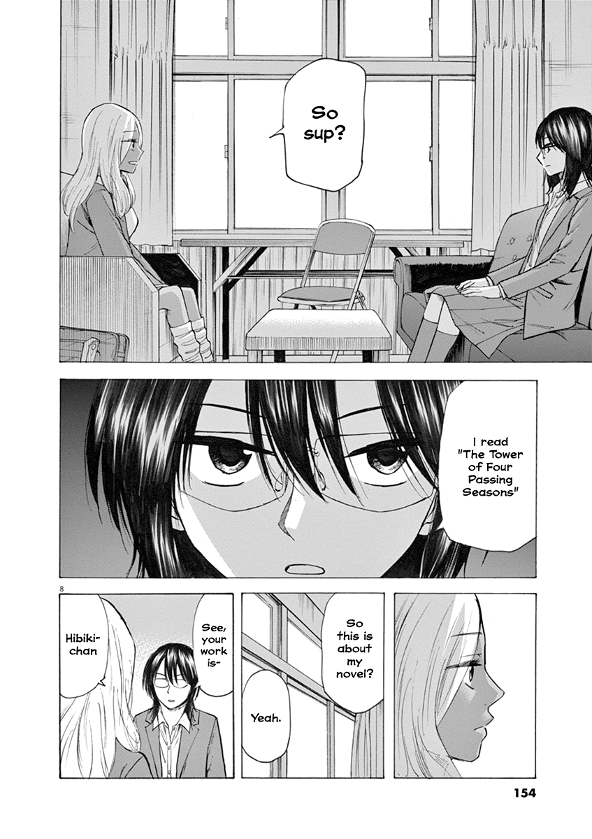 Hibiki - Shousetsuka ni Naru Houhou Chapter 31 page 8 - Chapter 31: Friends