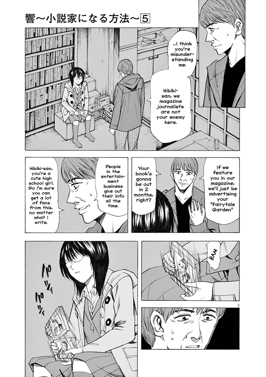 Hibiki - Shousetsuka ni Naru Houhou Chapter 36 page 5 - Chapter 36: Role.