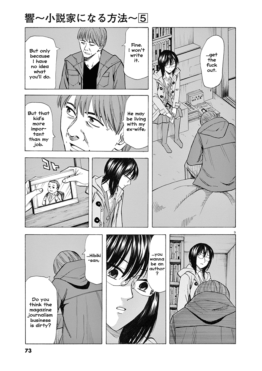 Hibiki - Shousetsuka ni Naru Houhou Chapter 36 page 9 - Chapter 36: Role.