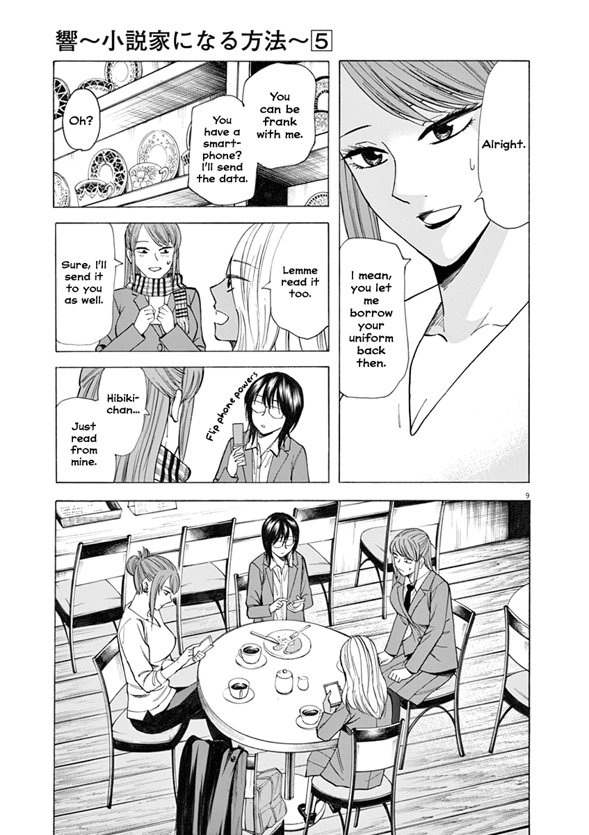 Hibiki - Shousetsuka ni Naru Houhou Chapter 37 page 9 - Chapter 37: Commoner