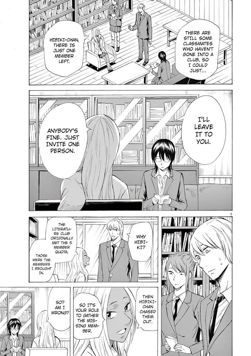 Hibiki - Shousetsuka ni Naru Houhou Chapter 4 page 5 - Chapter 4: Rooftop