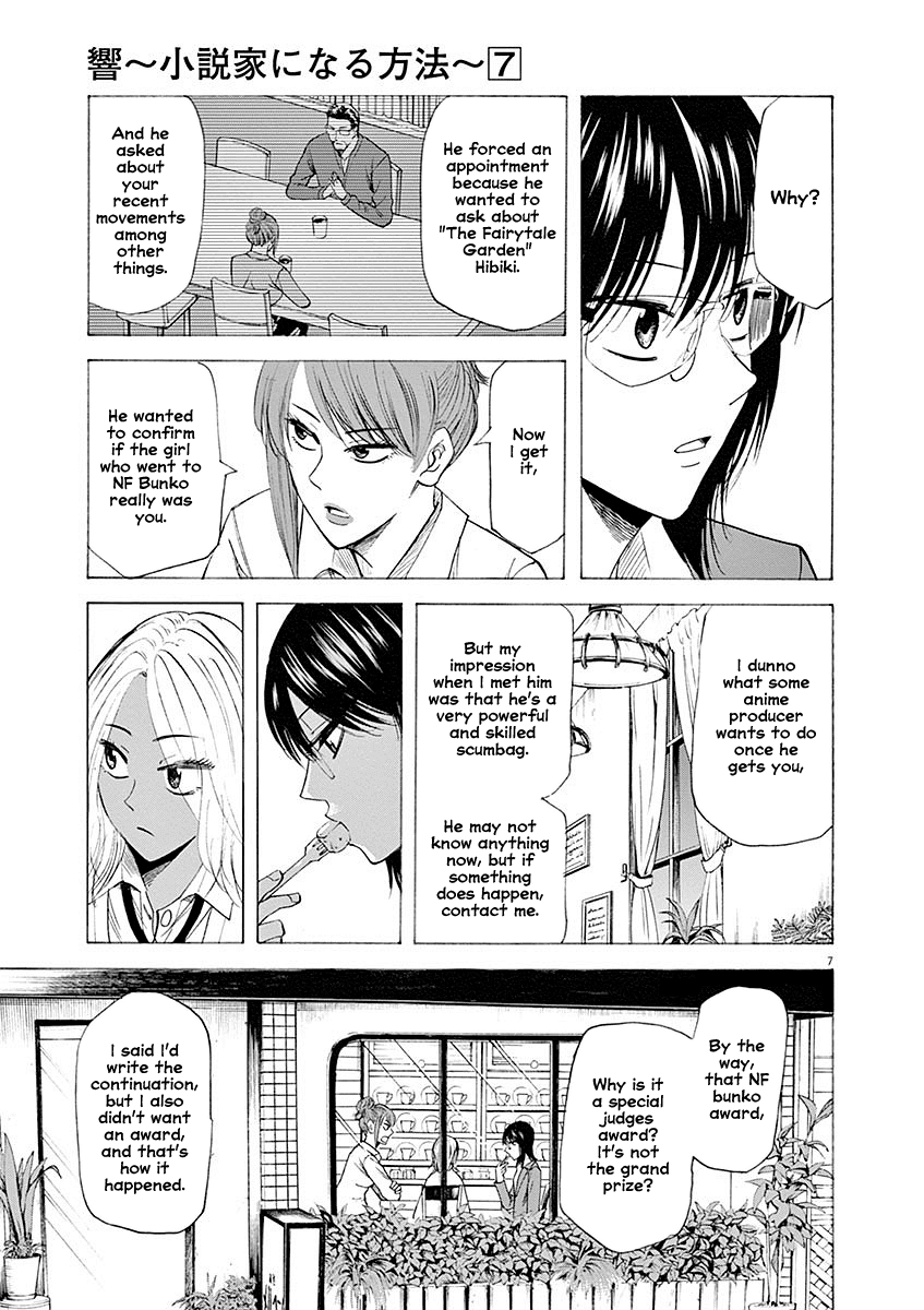 Hibiki - Shousetsuka ni Naru Houhou Chapter 53 page 7 - Chapter 53: Premonition