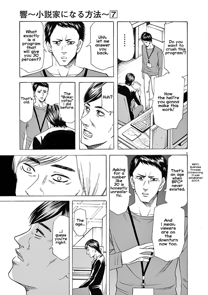 Hibiki - Shousetsuka ni Naru Houhou Chapter 54 page 9 - Chapter 54: NG