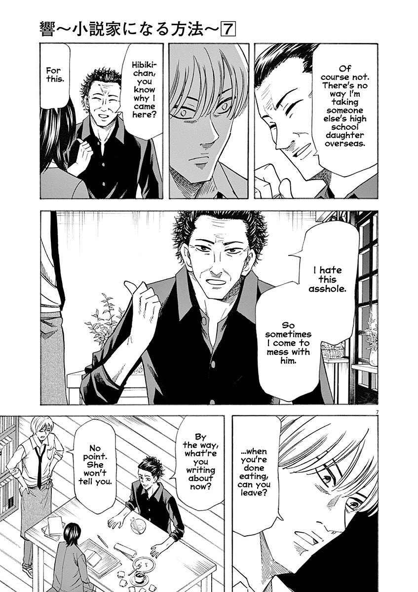 Hibiki - Shousetsuka ni Naru Houhou Chapter 55 page 7 - Chapter 55: Handkerchief