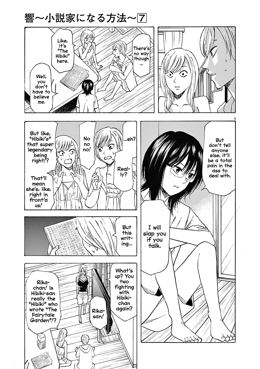 Hibiki - Shousetsuka ni Naru Houhou Chapter 60 page 9 - Chapter 60: Succession