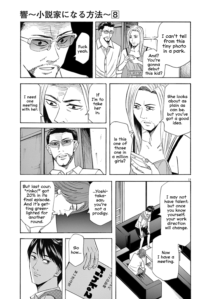 Hibiki - Shousetsuka ni Naru Houhou Chapter 62 page 13 - Chapter 62: Prodigy