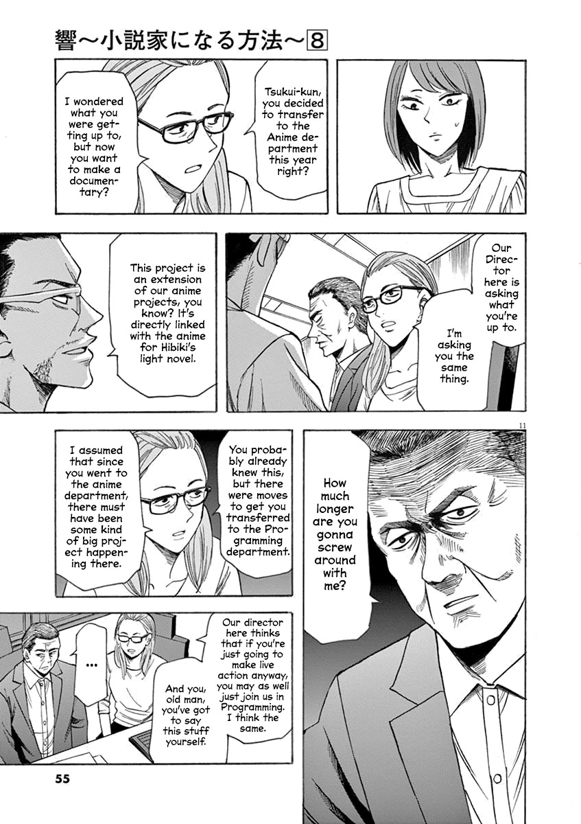 Hibiki - Shousetsuka ni Naru Houhou Chapter 63 page 11 - Chapter 63: Conference