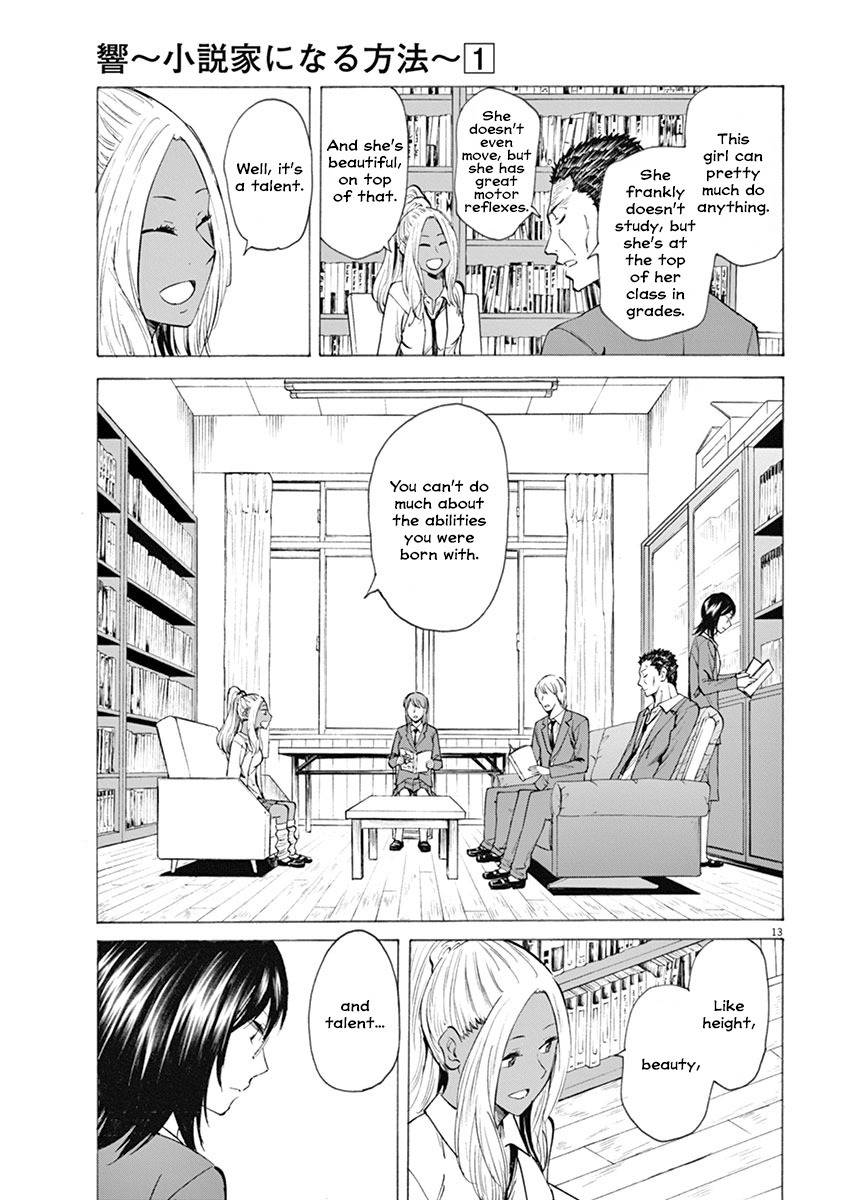 Hibiki - Shousetsuka ni Naru Houhou Chapter 7 page 13 - Chapter 7: Source of ideas