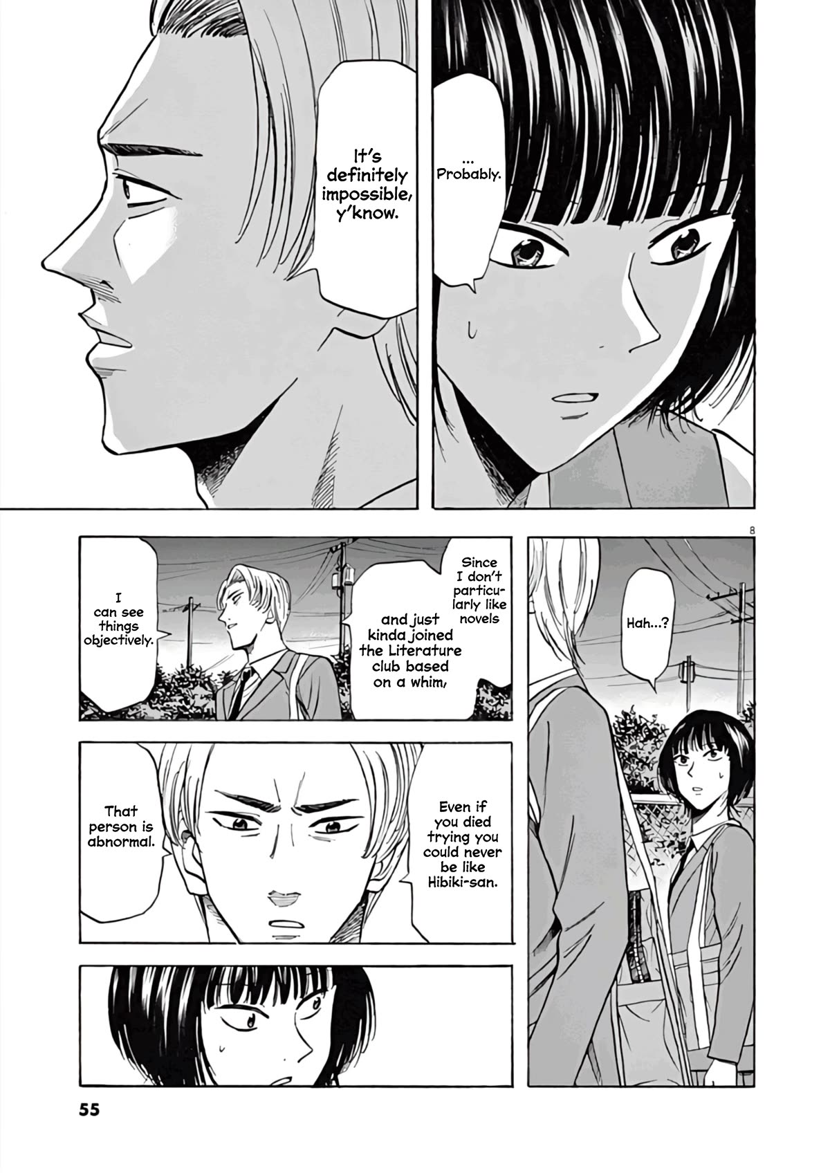 Hibiki - Shousetsuka ni Naru Houhou Chapter 72 page 9 - Chapter 72: Everyone's Own Way