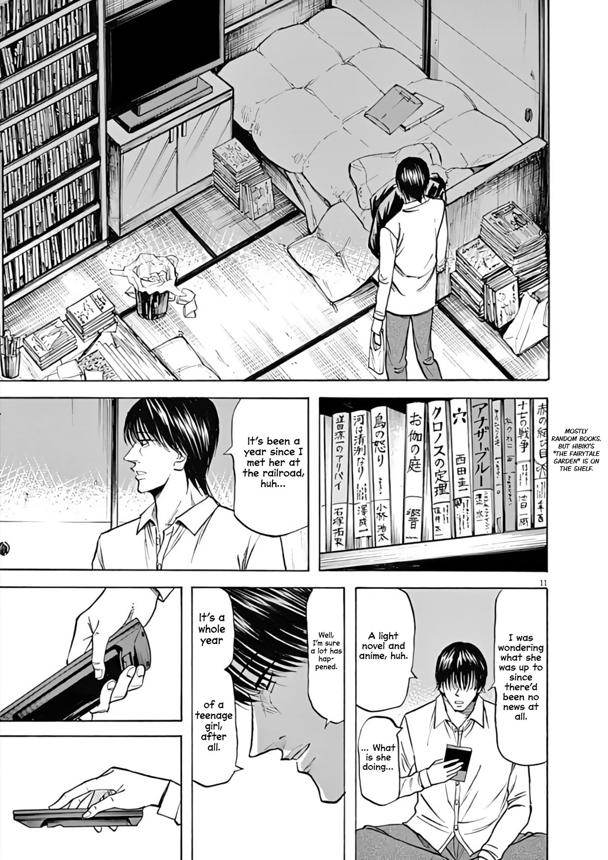 Hibiki - Shousetsuka ni Naru Houhou Chapter 73 page 11 - Chapter 73: Novelist