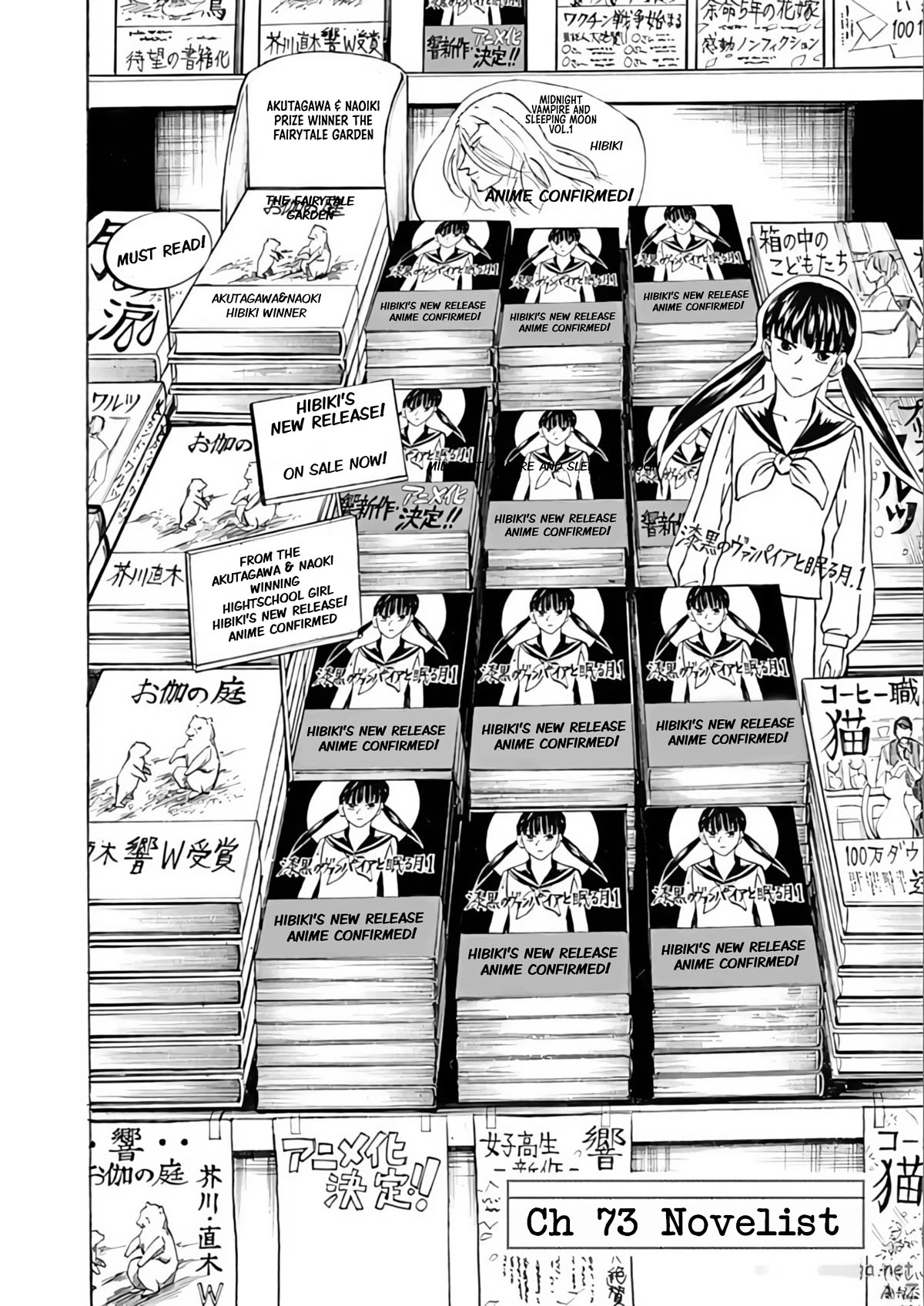 Hibiki - Shousetsuka ni Naru Houhou Chapter 73 page 2 - Chapter 73: Novelist