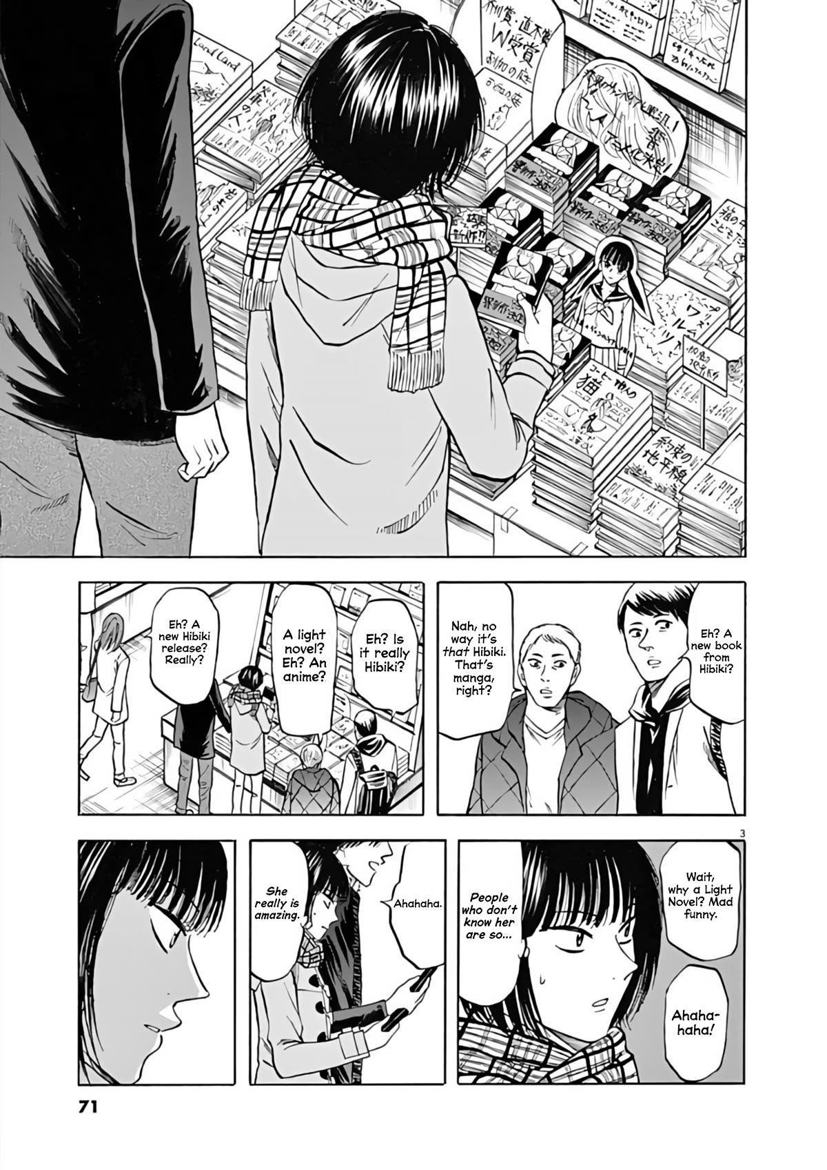 Hibiki - Shousetsuka ni Naru Houhou Chapter 73 page 3 - Chapter 73: Novelist