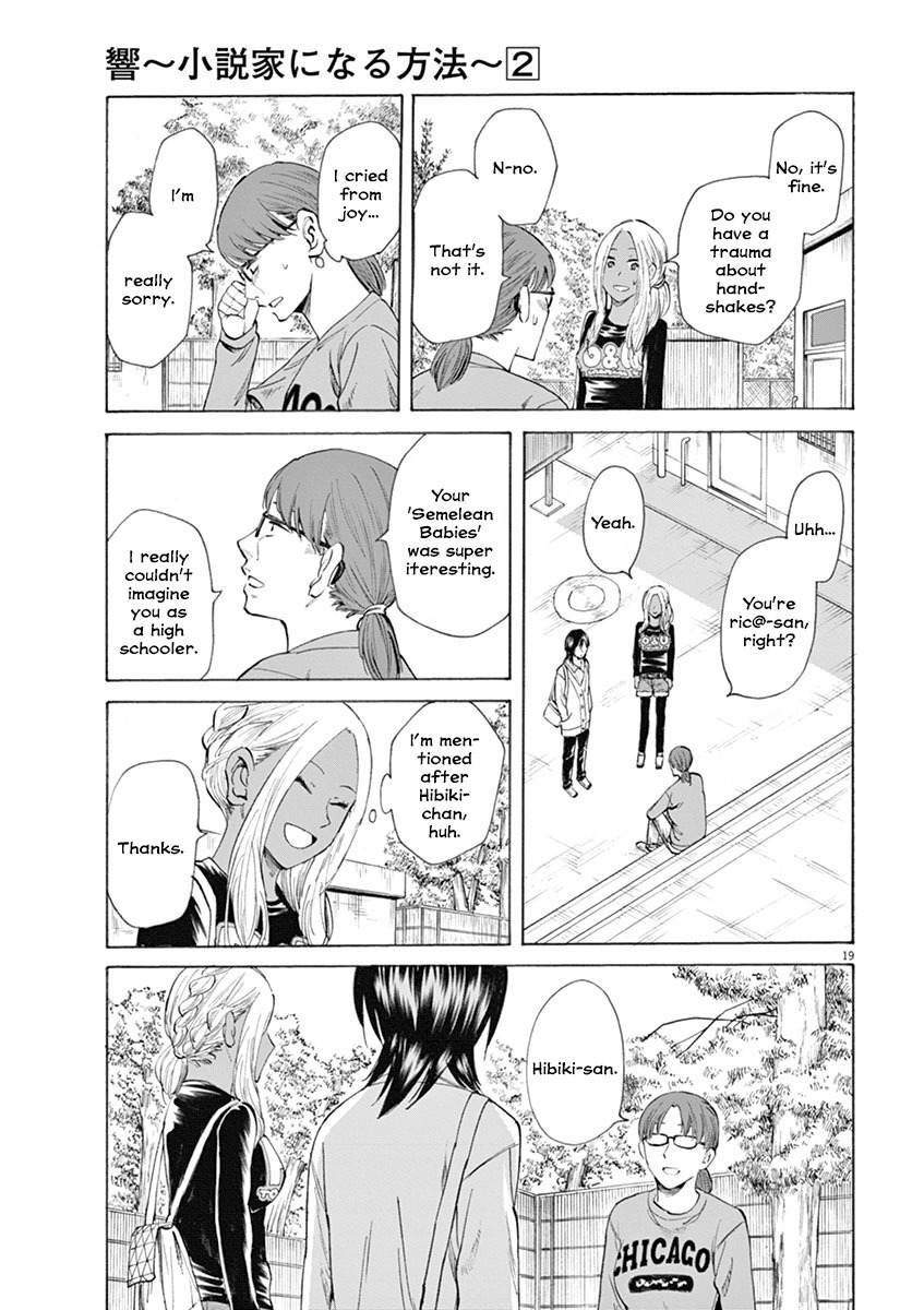 Hibiki - Shousetsuka ni Naru Houhou Chapter 9 page 19 - Chapter 9: Talent