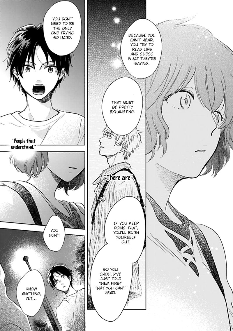 Hidamari ga Kikoeru Chapter 11 page 26 - Chapter 11