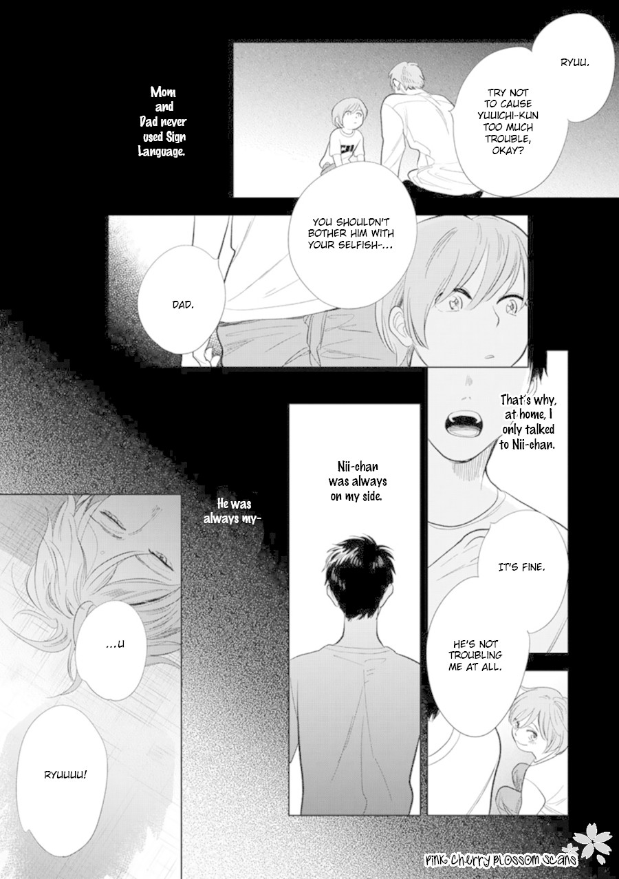 Hidamari ga Kikoeru Chapter 26 page 14 - Chapter 26