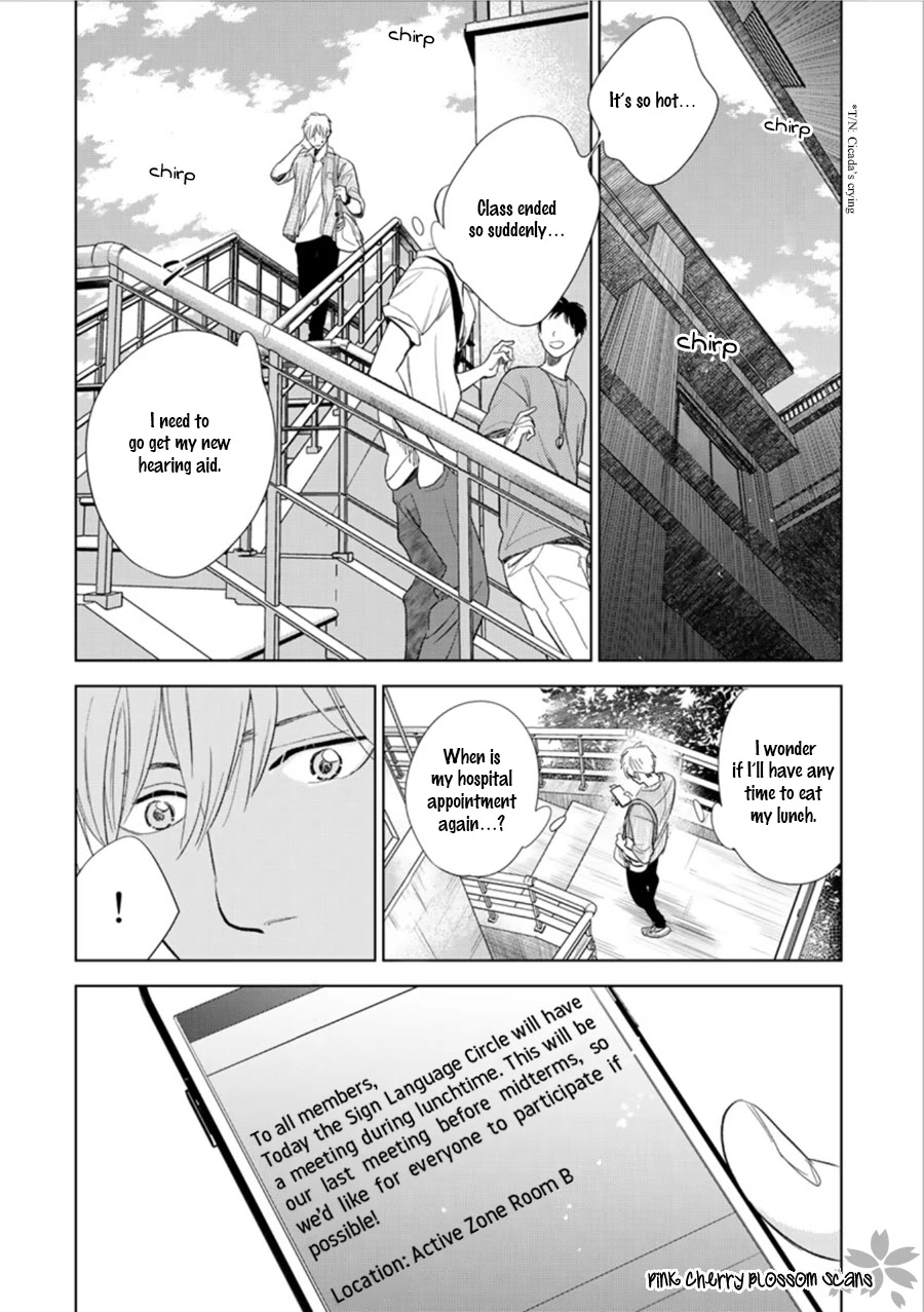 Hidamari ga Kikoeru Chapter 27 page 21 - Chapter 27