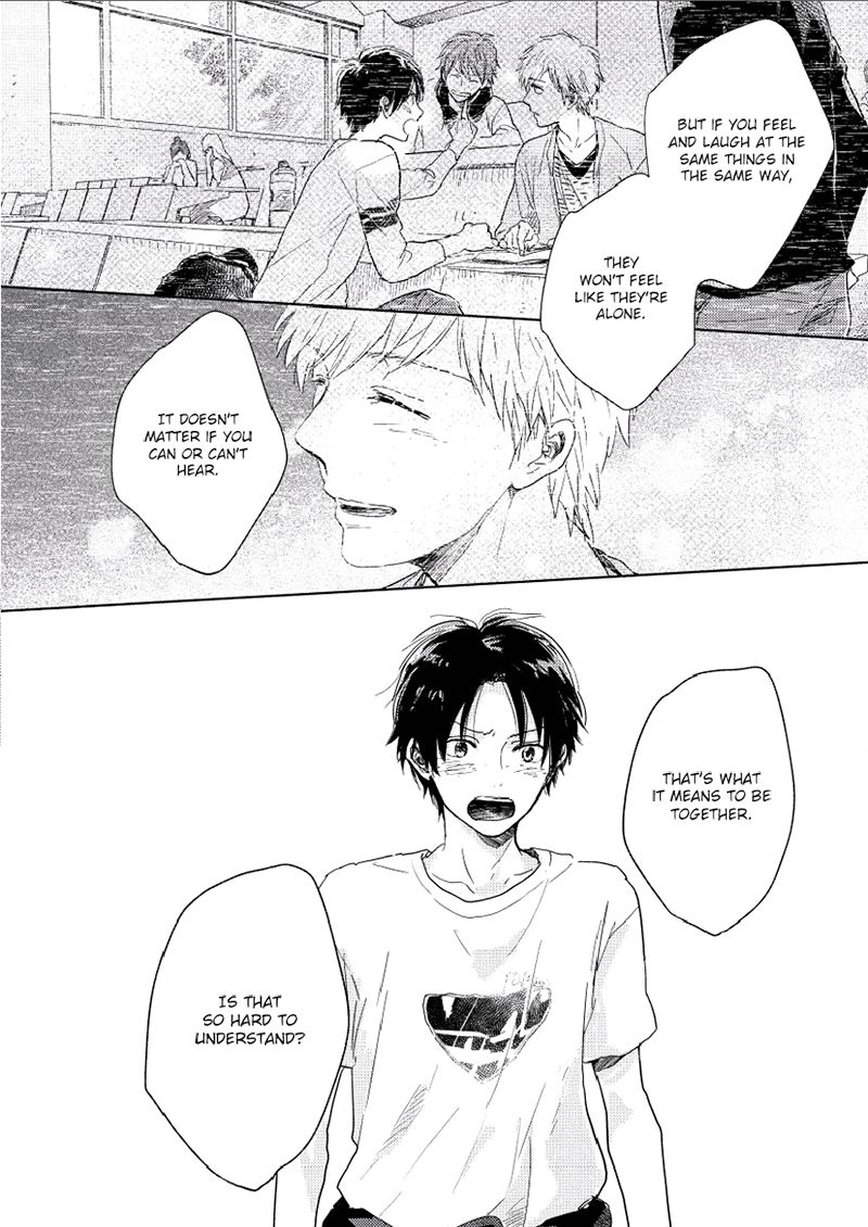 Hidamari ga Kikoeru Chapter 9 page 29 - Chapter 9