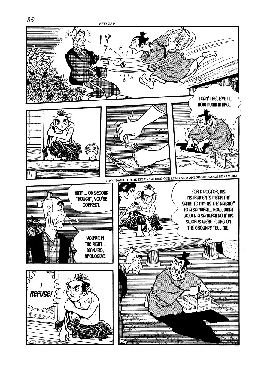 Hidamari no Ki Chapter 1 page 34 - Chapter 1: The Hill Of The Three Hundred
