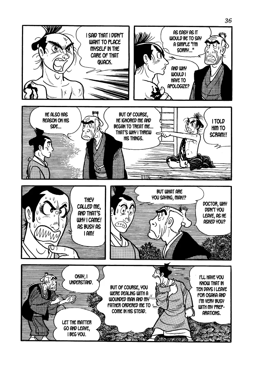 Hidamari no Ki Chapter 1 page 35 - Chapter 1: The Hill Of The Three Hundred