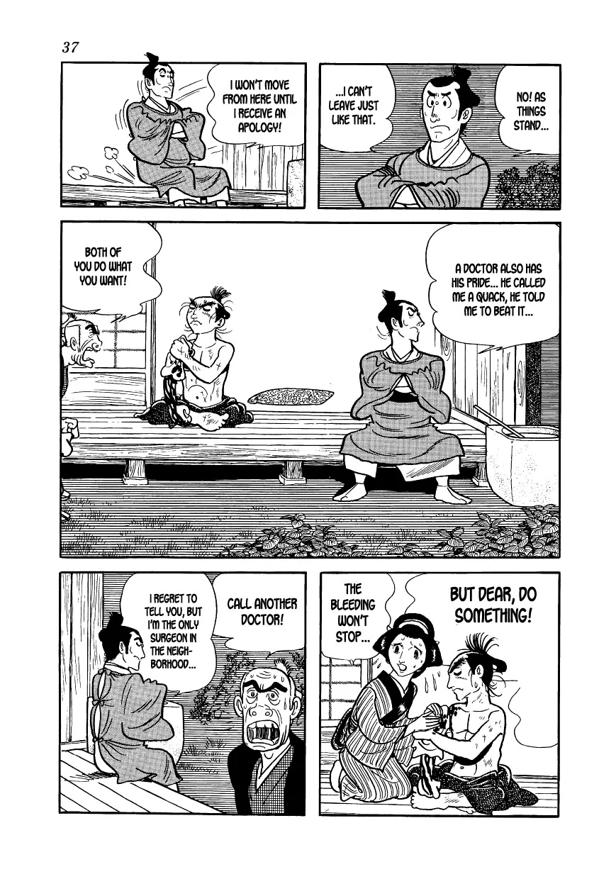 Hidamari no Ki Chapter 1 page 36 - Chapter 1: The Hill Of The Three Hundred