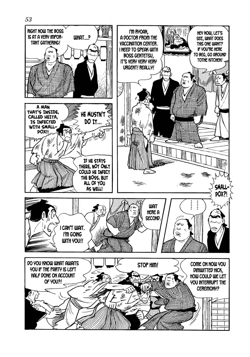 Hidamari no Ki Chapter 13 page 55 - Chapter 13: The Vaccination Center