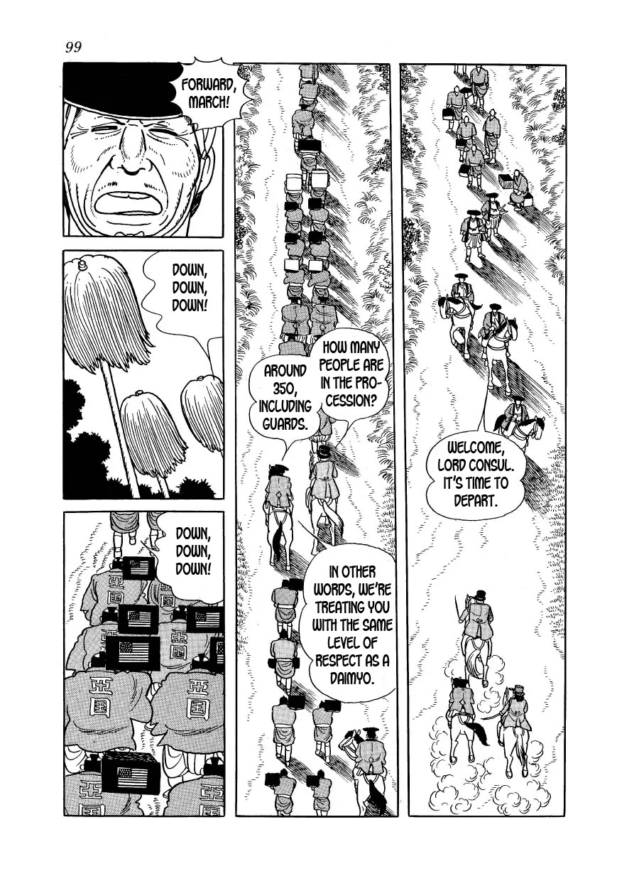 Hidamari no Ki Chapter 26 page 5 - Chapter 26: The Delegation Reaches Edo