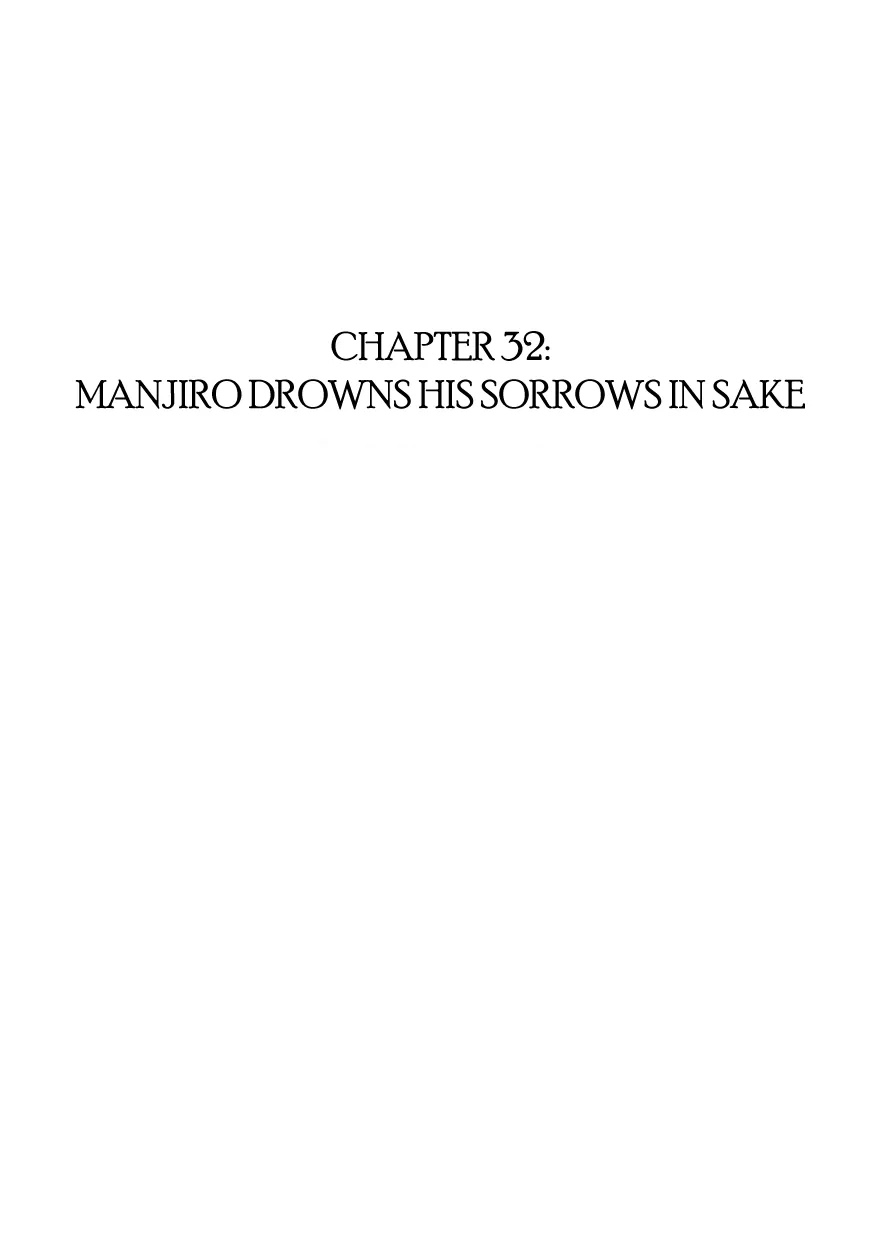 Hidamari no Ki Chapter 32 page 1 - Chapter 32: Manjiro Drowns His Sorrows in Sake