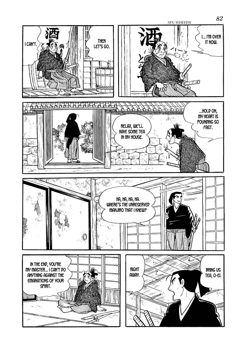 Hidamari no Ki Chapter 32 page 12 - Chapter 32: Manjiro Drowns His Sorrows in Sake