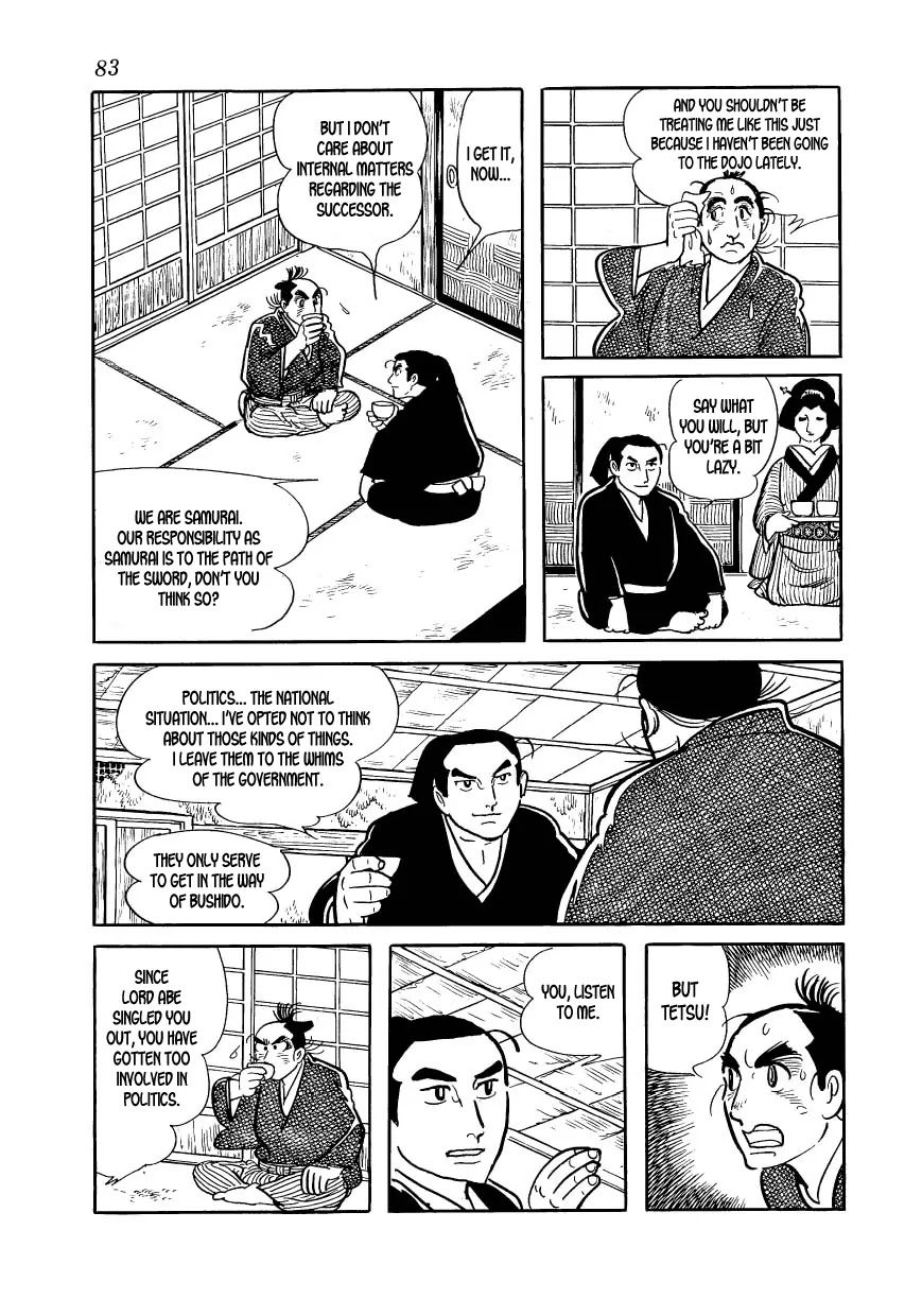 Hidamari no Ki Chapter 32 page 13 - Chapter 32: Manjiro Drowns His Sorrows in Sake