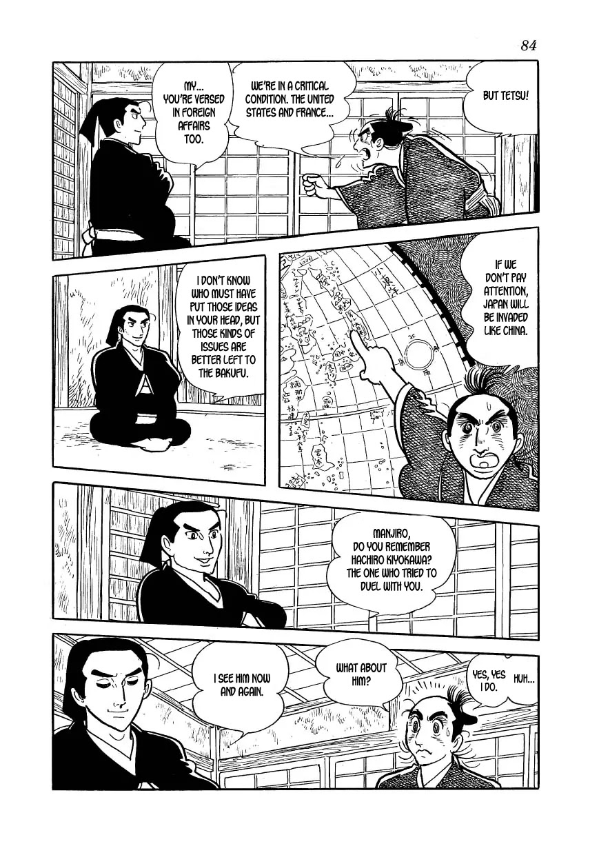 Hidamari no Ki Chapter 32 page 14 - Chapter 32: Manjiro Drowns His Sorrows in Sake