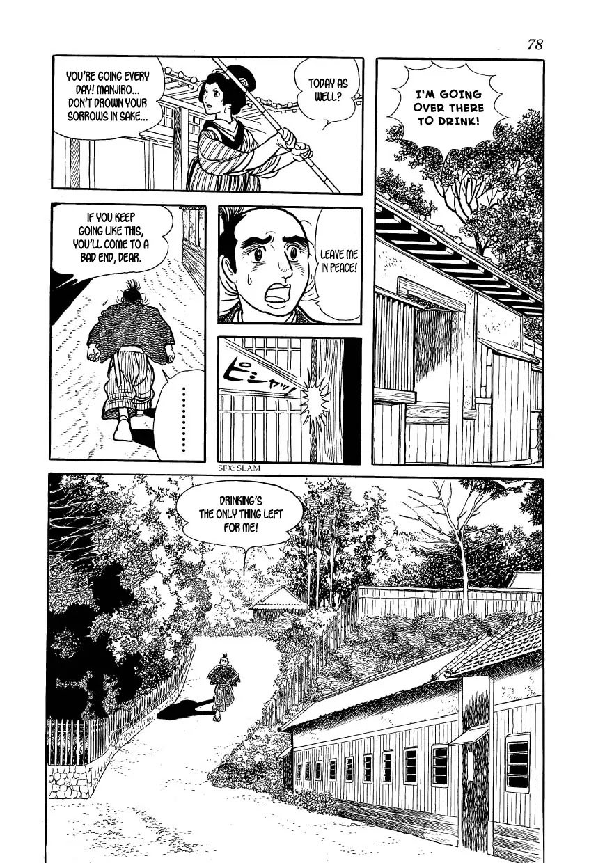 Hidamari no Ki Chapter 32 page 8 - Chapter 32: Manjiro Drowns His Sorrows in Sake