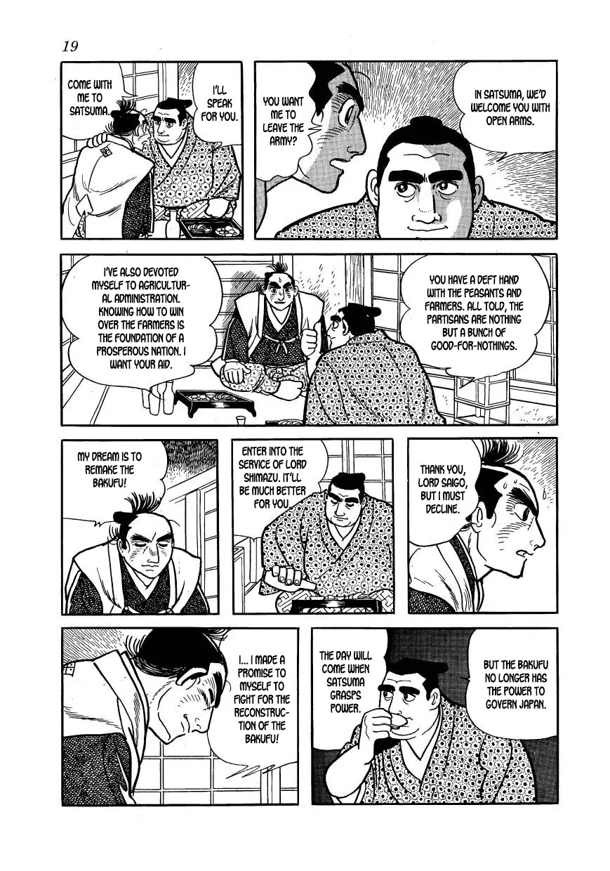 Hidamari no Ki Chapter 57 page 21 - Chapter 57: March to Choshu