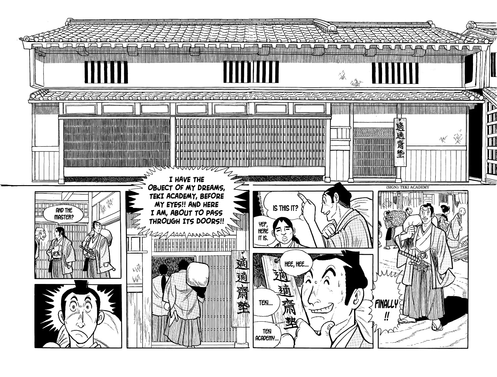 Hidamari no Ki Chapter 6 page 2 - Chapter 6: The People of Teki Academy