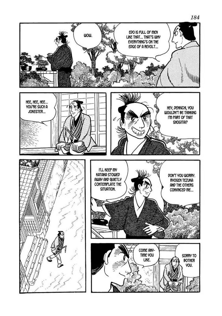 Hidamari no Ki Chapter 61 page 22 - Chapter 61: The Imperial Army Enters Edo