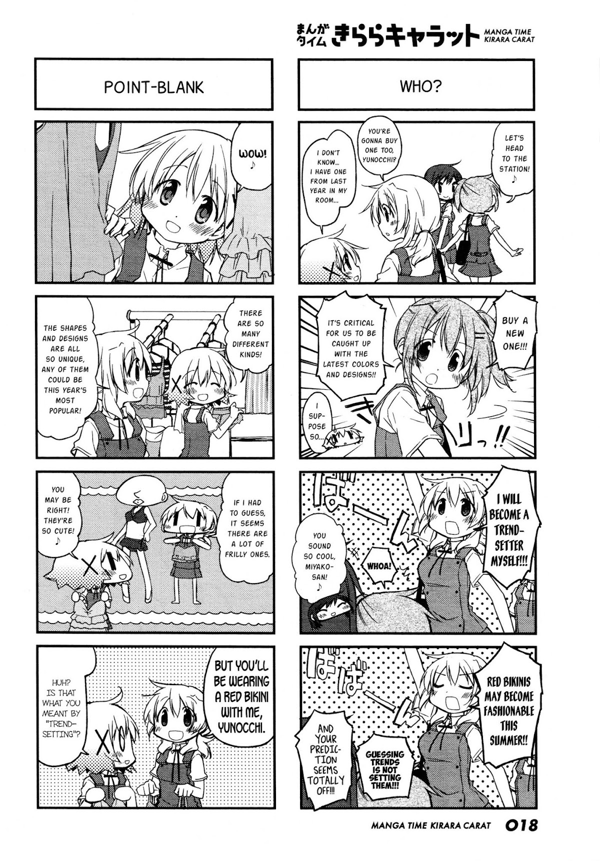 Hidamari Sketch Chapter 128 page 4 - Chapter 128