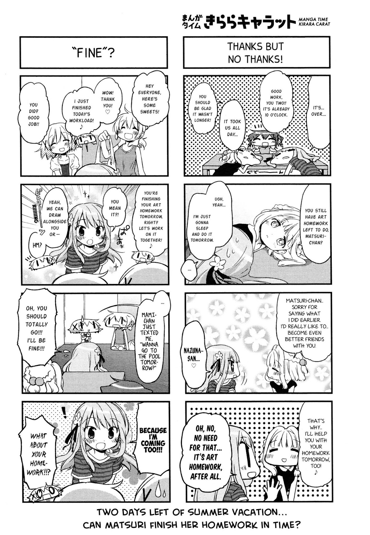 Hidamari Sketch Chapter 135 page 4 - Chapter 135