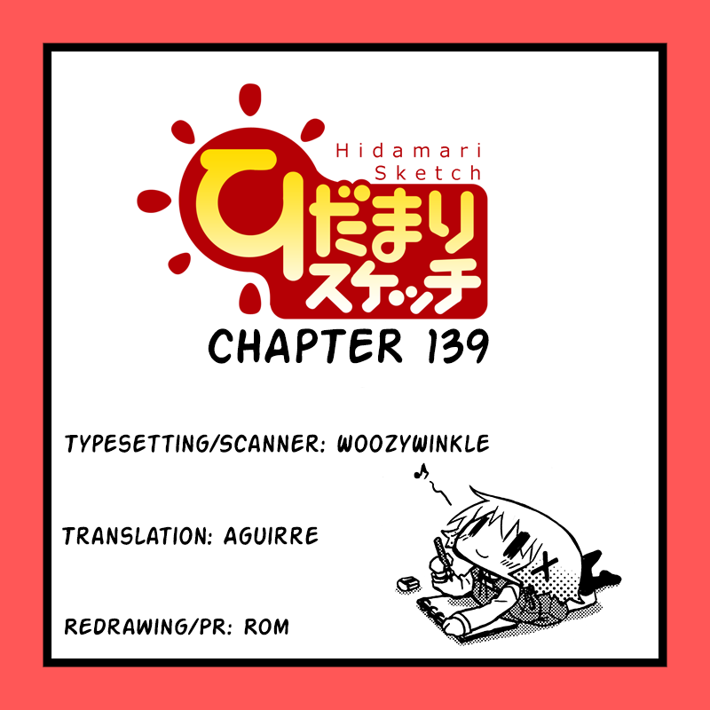 Hidamari Sketch Chapter 139 page 9 - Chapter 139