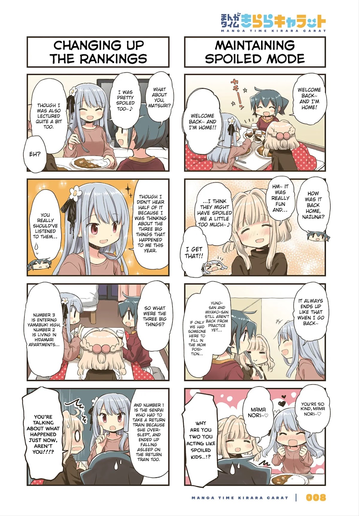 Hidamari Sketch Chapter 153 page 3 - Chapter 153