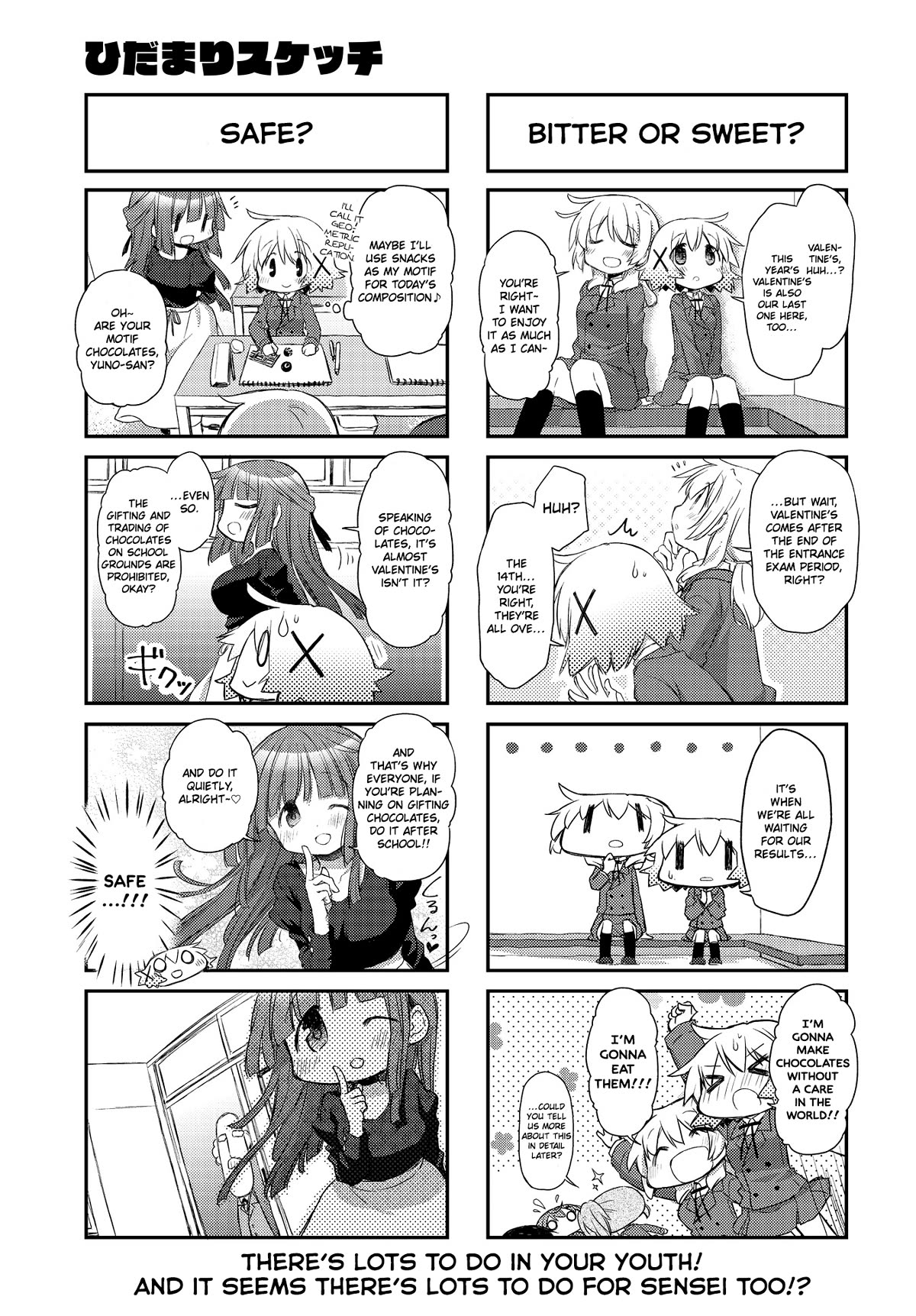 Hidamari Sketch Chapter 156 page 5 - Chapter 156