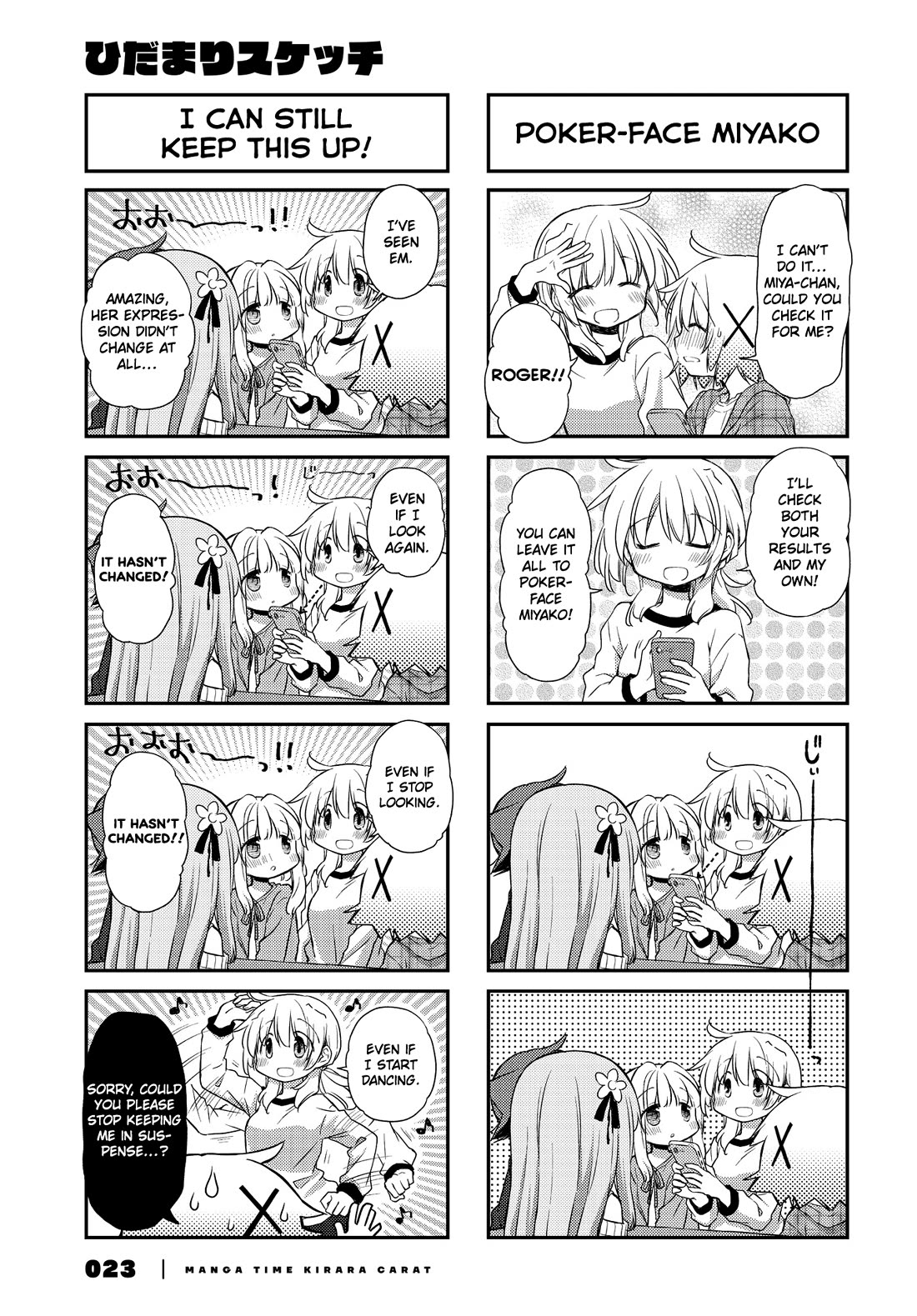 Hidamari Sketch Chapter 161 page 3 - Chapter 161