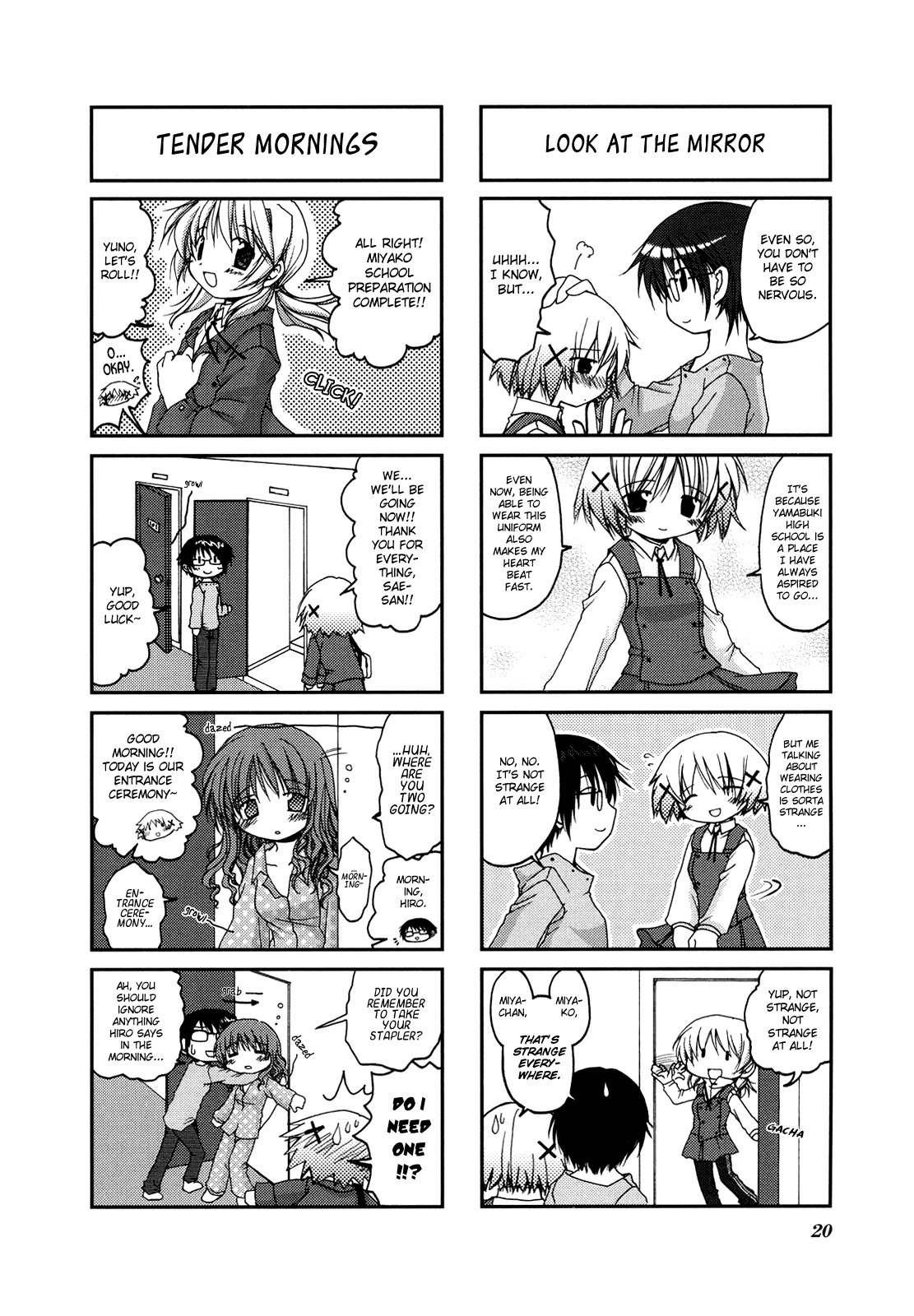 Hidamari Sketch Chapter 2 page 6 - Chapter 2