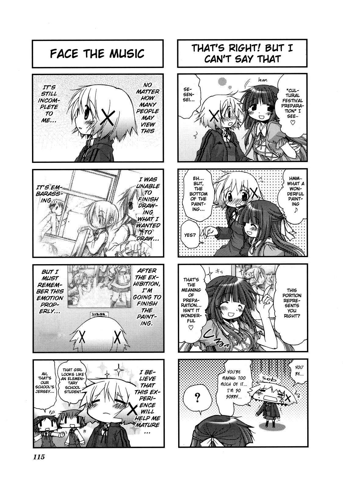Hidamari Sketch Chapter 27 page 7 - Chapter 27