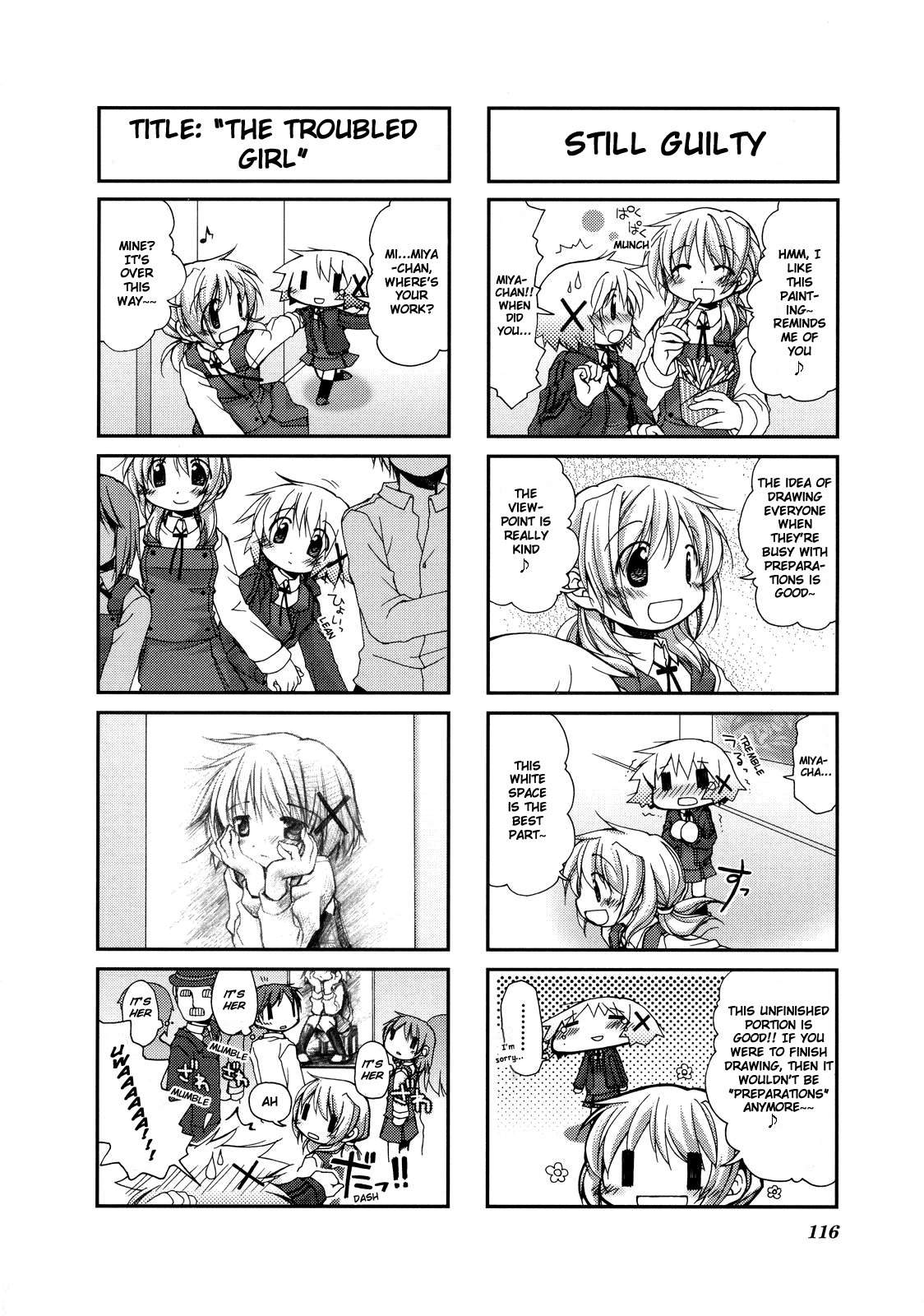 Hidamari Sketch Chapter 27 page 8 - Chapter 27